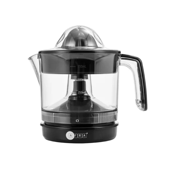 AFRA Electric Citrus Juicer 750ml black juicer for UK kitchens