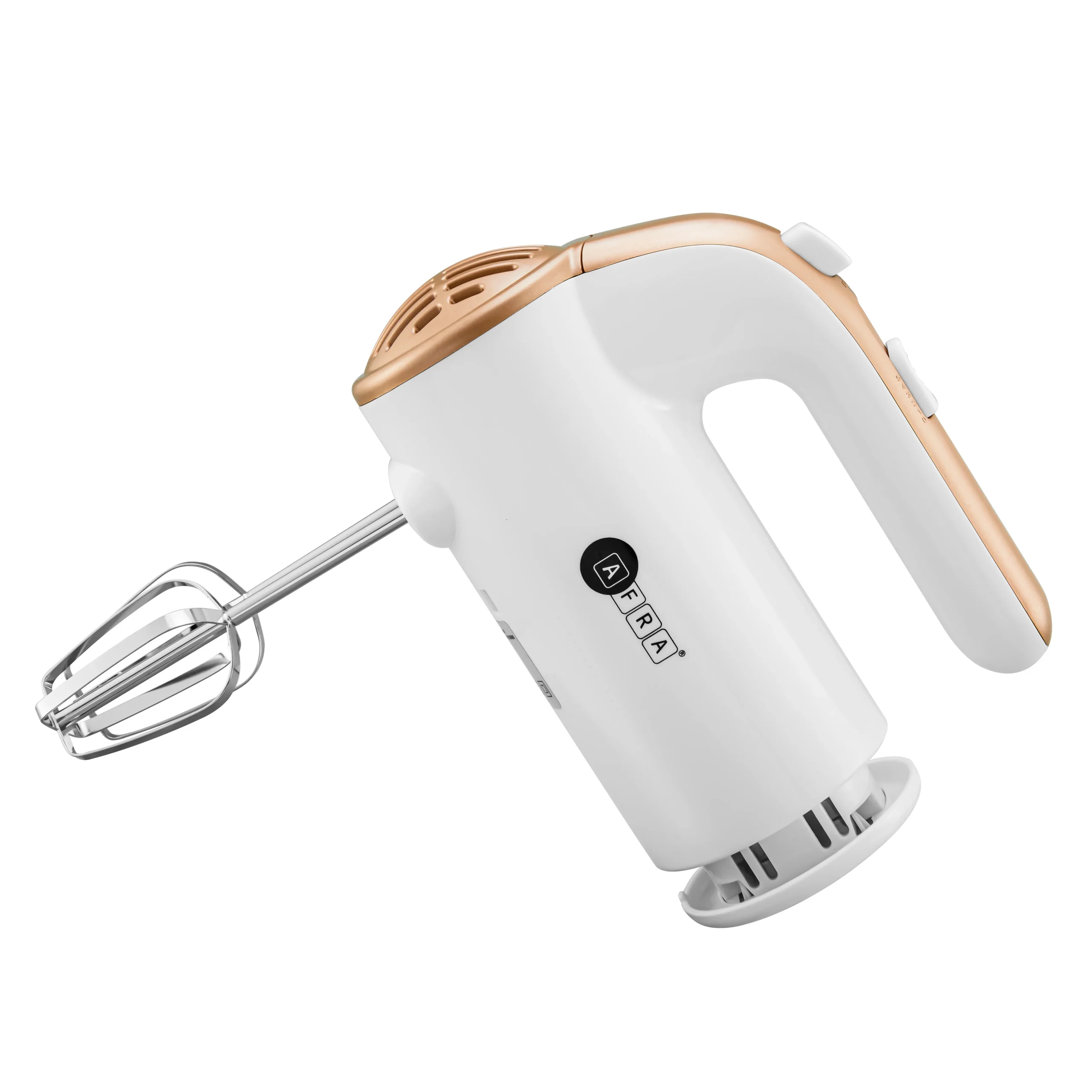 afra-hand-mixer-200w-5-speed-beaters-dough-hooks-white