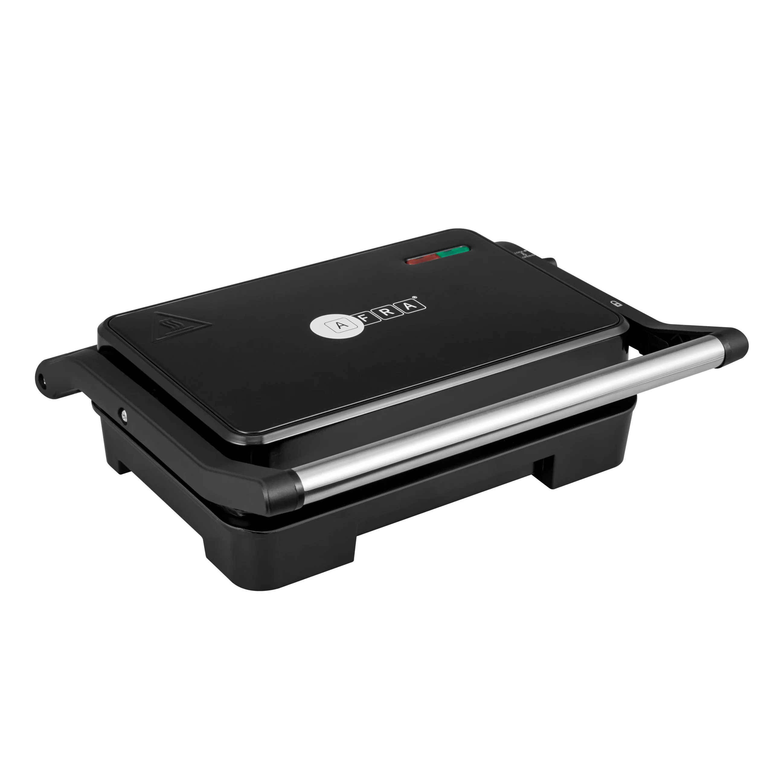 afra-panini-maker-1000w-non-stick-plates-180-open-grill-black